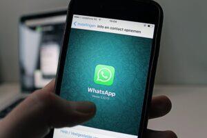 WhatsApp am Smartphone