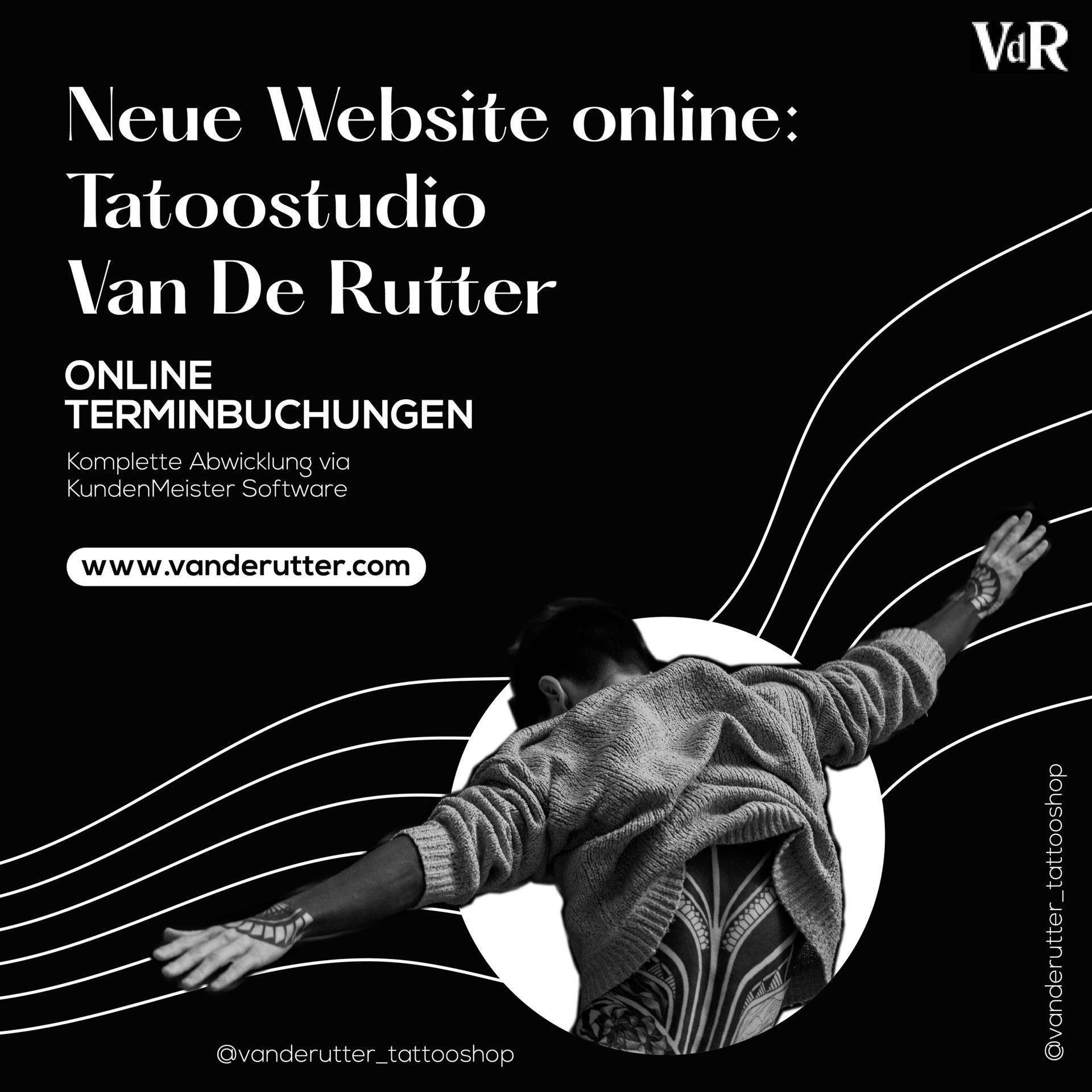 Nová webová stránka pre Van de Ruttera