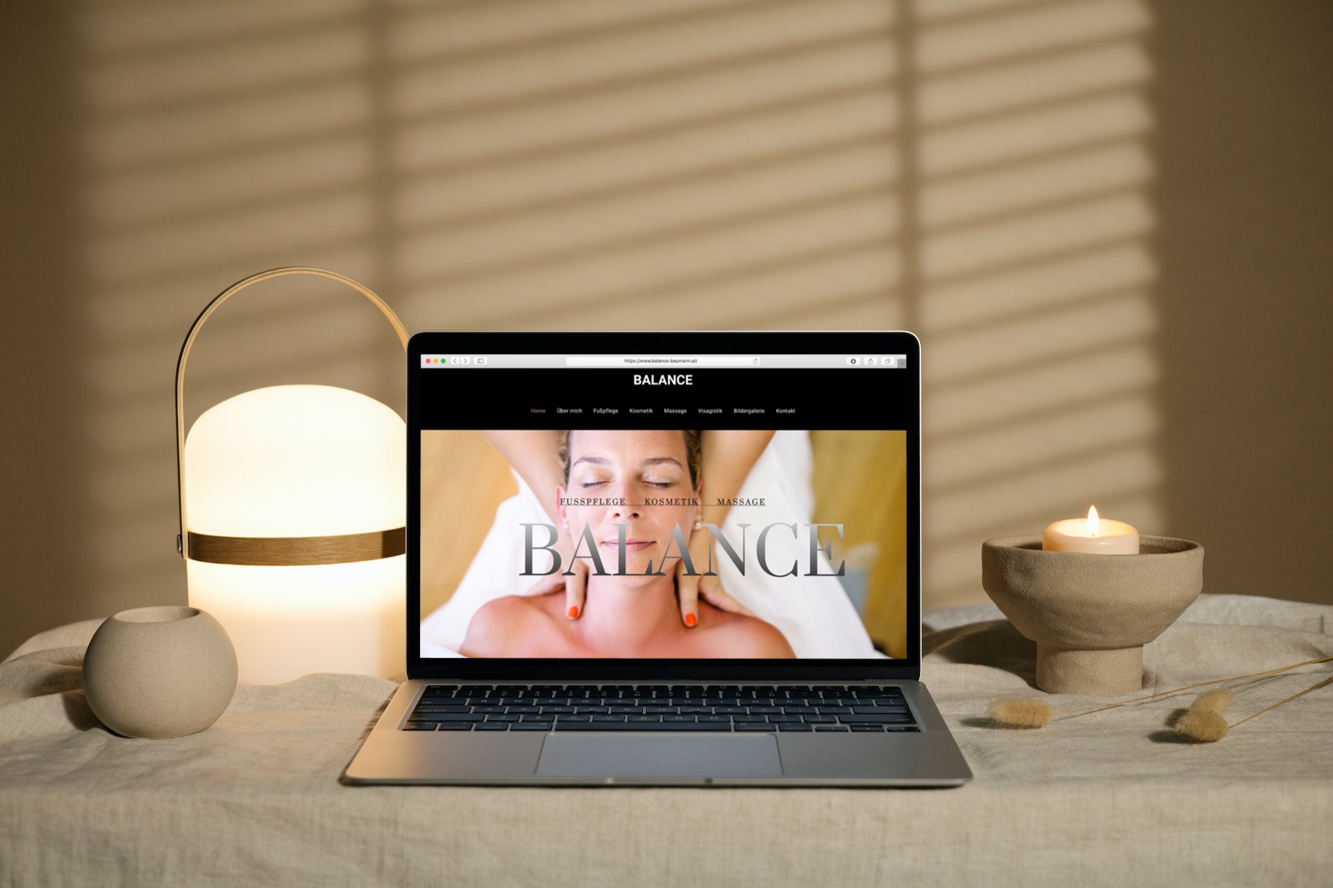 وب سایت جدید برای BALANCE Baumann
