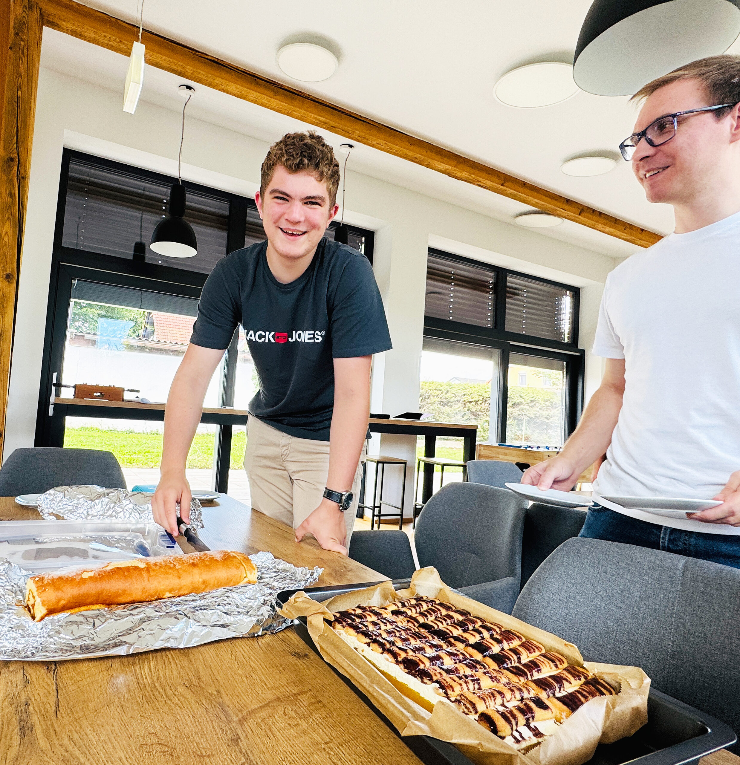 Abschied mit Kuchen – Danke Michael!