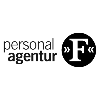 Personal Agentur F Personal Agentur F Logo