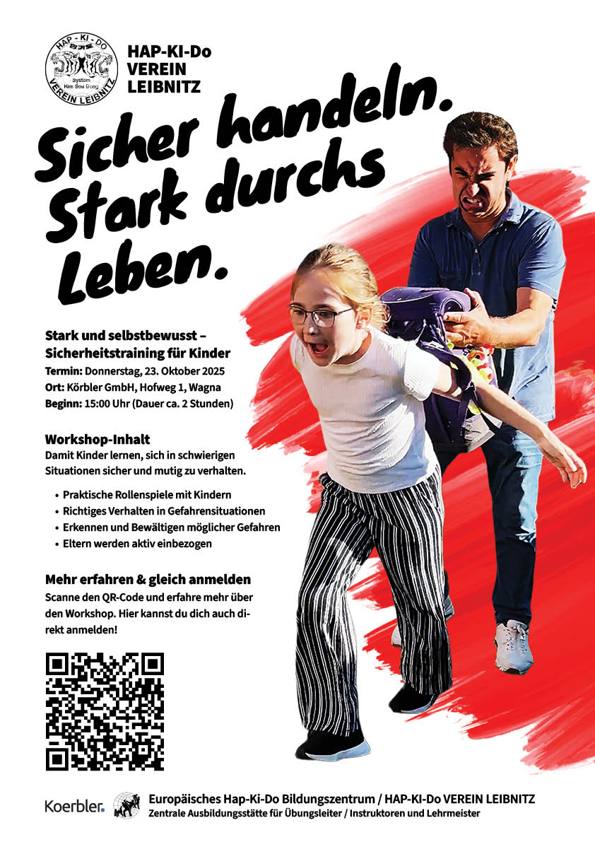 Stark und selbstbewusst – Sicherheitstraining für Kinder